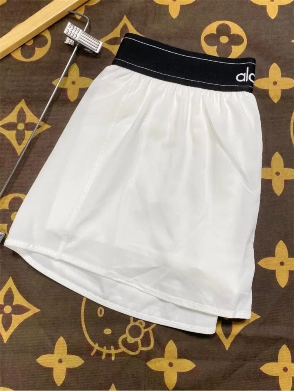 Alo Yoga Match Point Tennis Mini Skirt & Tennis Skirt with Shorts Size Small